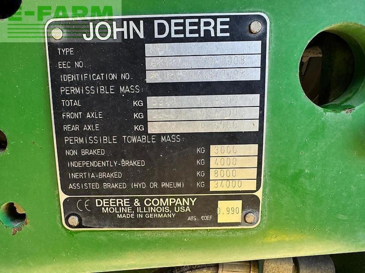 John Deere 6620 - Traktor: bild 3 John Deere 6620 - Traktor: bild 3