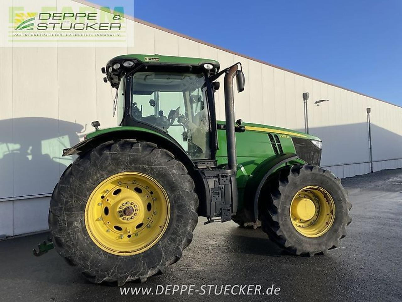 John Deere 7215r mit zwillingsrädern - Traktor: bild 4 John Deere 7215r mit zwillingsrädern - Traktor: bild 4