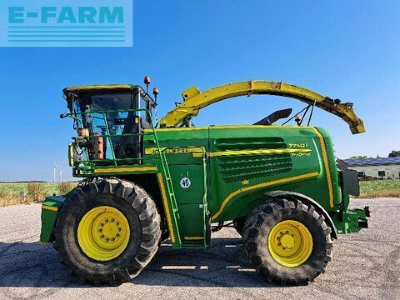 John Deere 7750 - Exakthack: bild 1 John Deere 7750 - Exakthack: bild 1