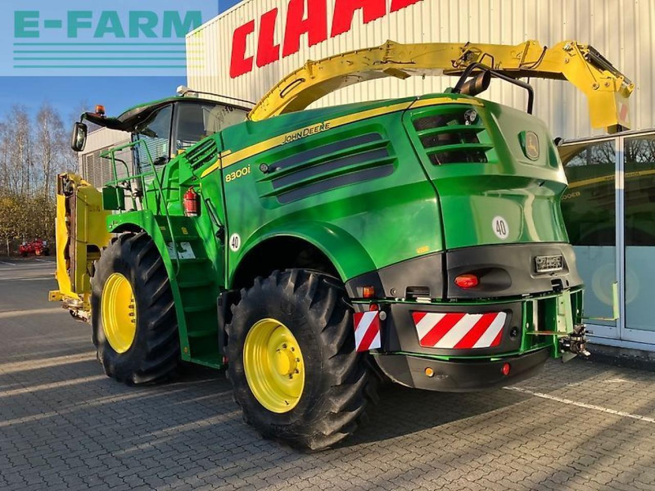 John Deere 8300i - Exakthack: bild 5 John Deere 8300i - Exakthack: bild 5