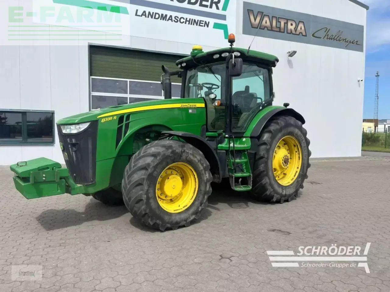 John Deere 8335 r autopower + zwillingsbereifung - Traktor: bild 1 John Deere 8335 r autopower + zwillingsbereifung - Traktor: bild 1