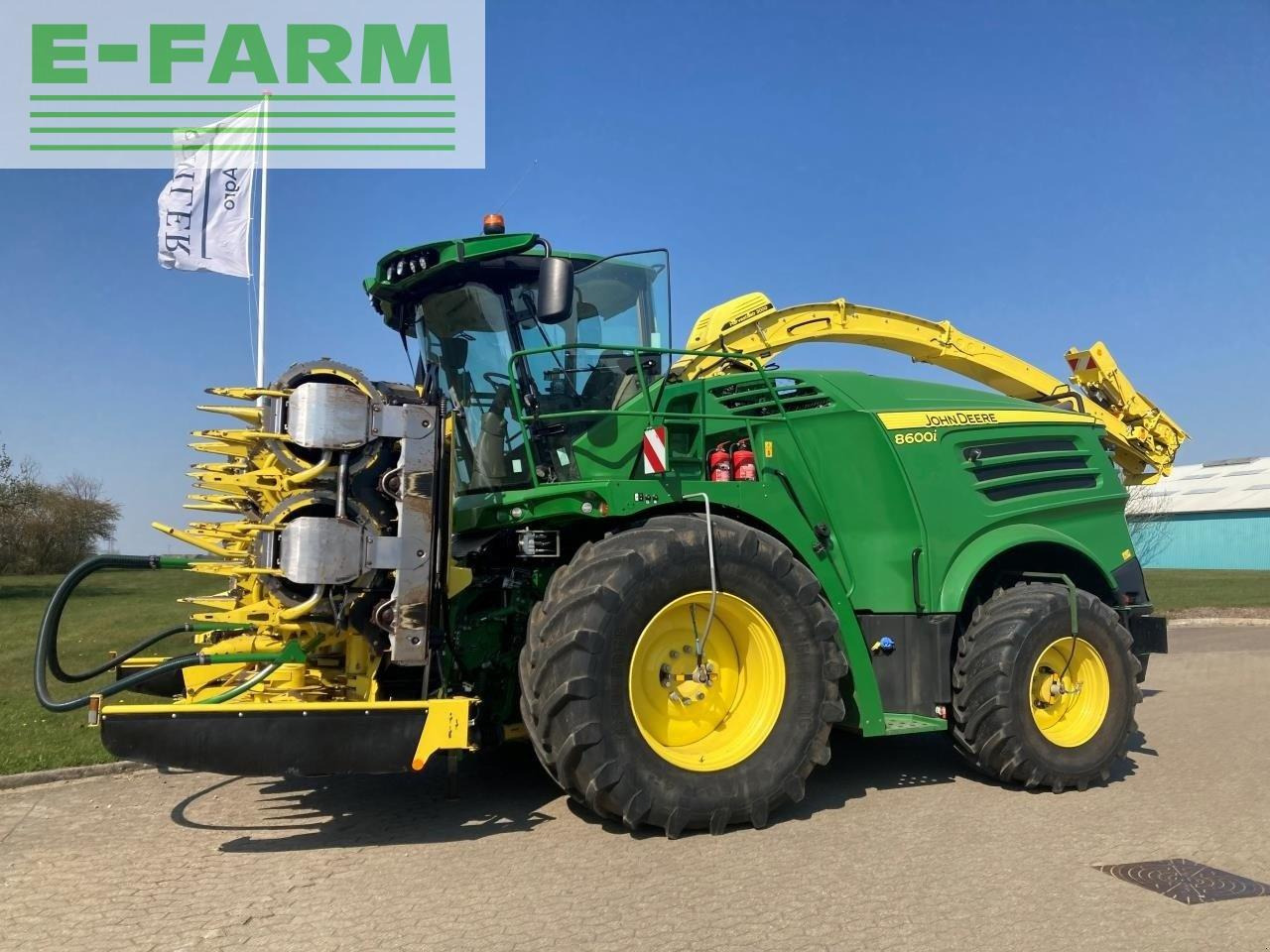 John Deere 8600i - Tillbehör för exakthack: bild 1 John Deere 8600i - Tillbehör för exakthack: bild 1