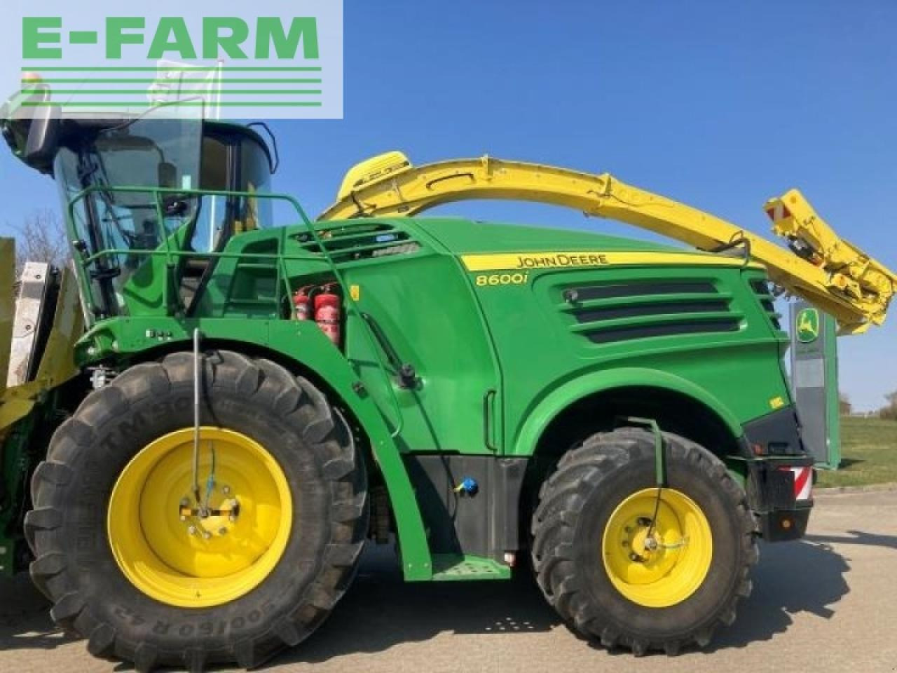 John Deere 8600i - Tillbehör för exakthack: bild 2 John Deere 8600i - Tillbehör för exakthack: bild 2
