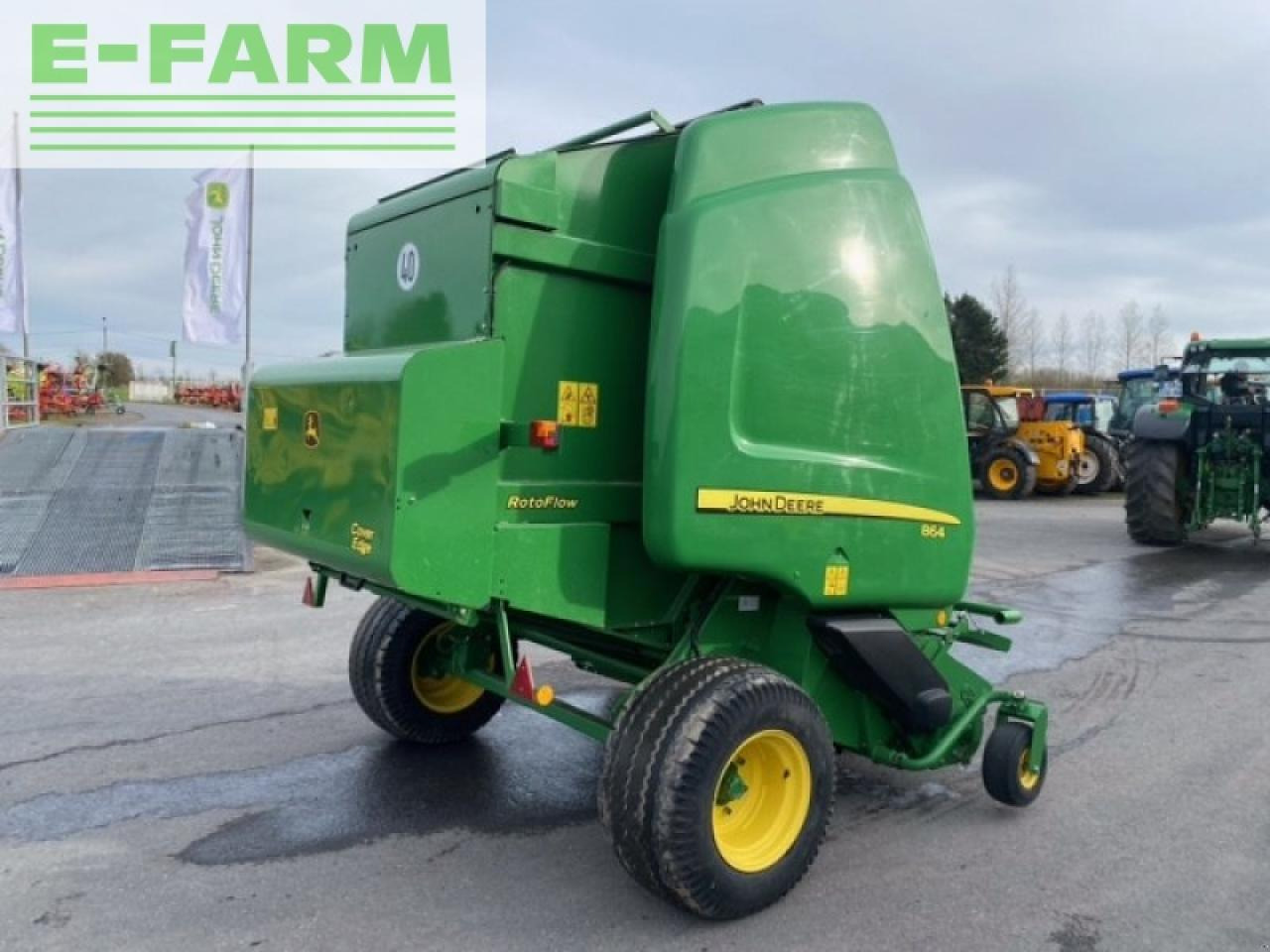 John Deere 864 - Fyrkantspress: bild 4 John Deere 864 - Fyrkantspress: bild 4