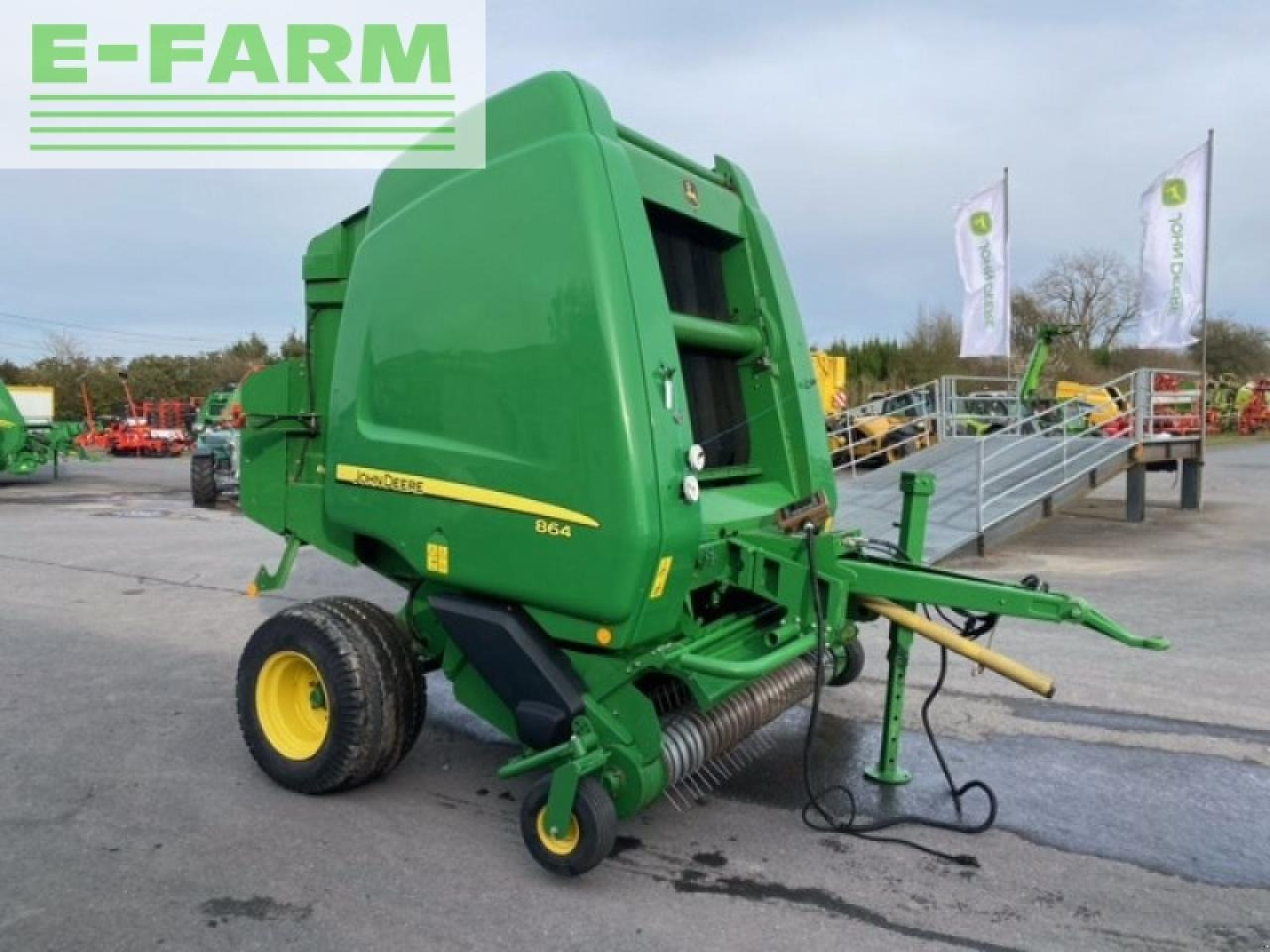 John Deere 864 - Fyrkantspress: bild 3 John Deere 864 - Fyrkantspress: bild 3