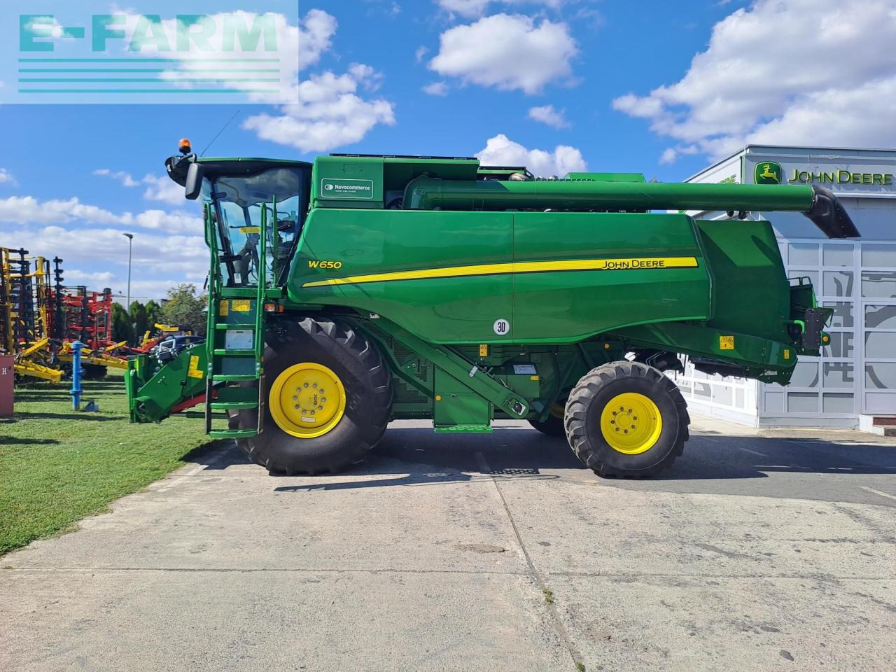 John Deere W650 - Skördetröska: bild 2 John Deere W650 - Skördetröska: bild 2