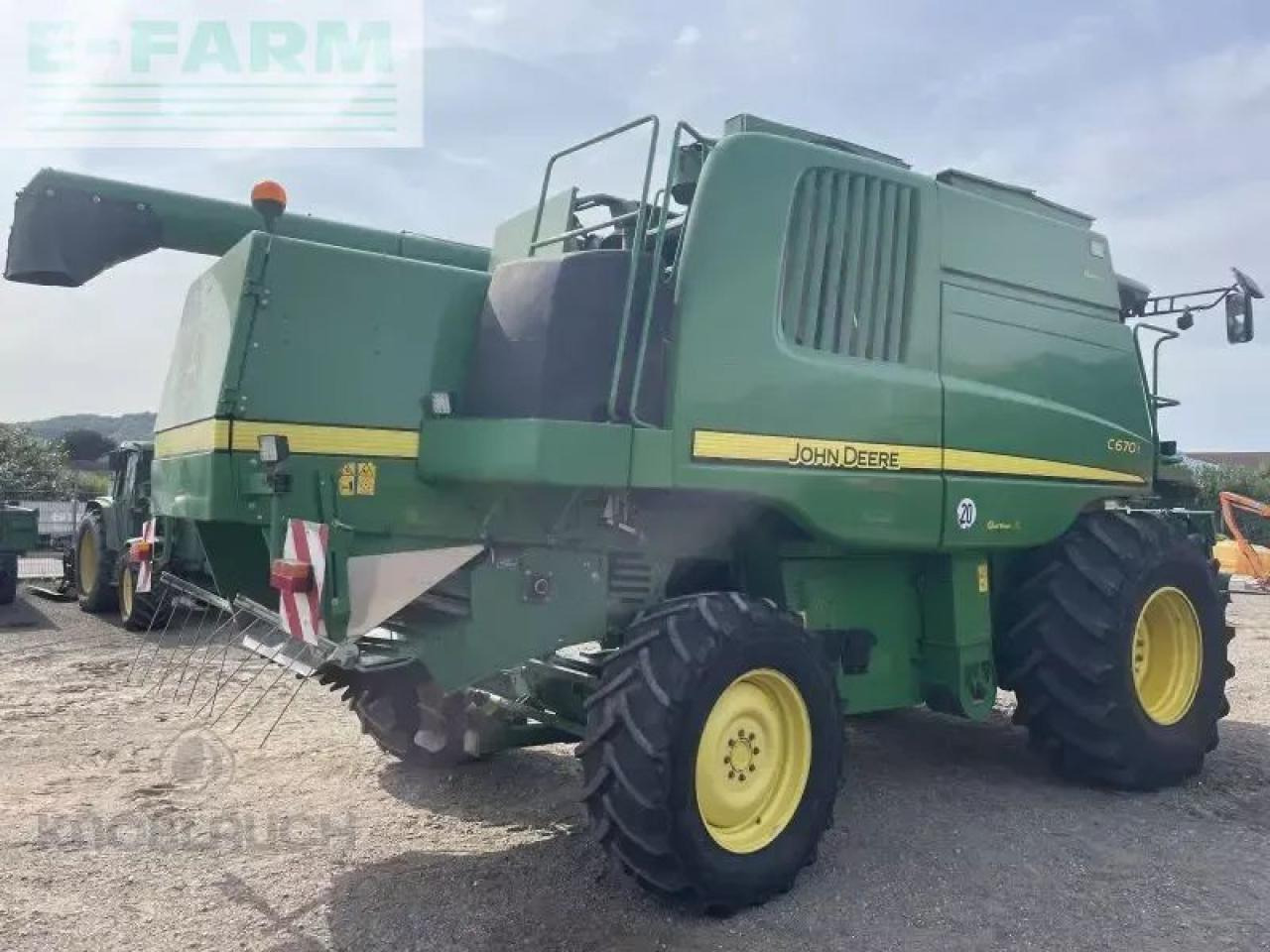 Skördetröska John Deere c670i: bild 6