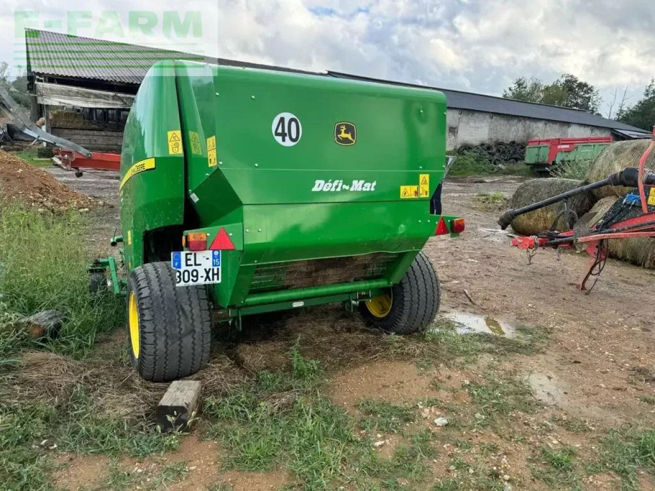 John Deere f441m - Fyrkantspress: bild 5 John Deere f441m - Fyrkantspress: bild 5