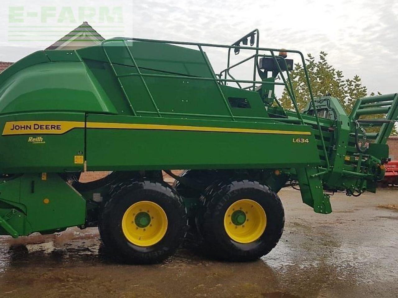 John Deere l634 - Fyrkantspress: bild 4 John Deere l634 - Fyrkantspress: bild 4