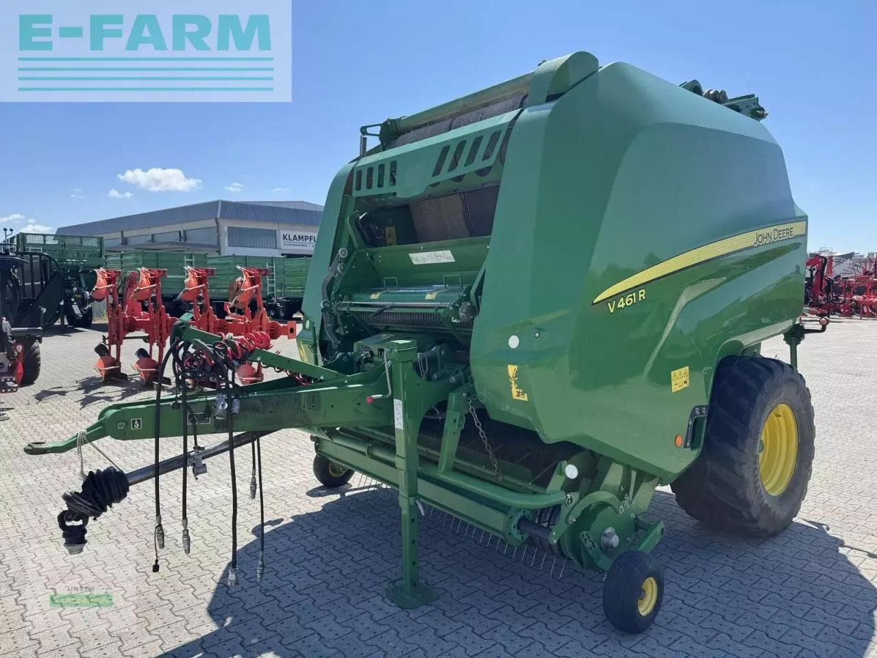John Deere v461r - Fyrkantspress: bild 1 John Deere v461r - Fyrkantspress: bild 1