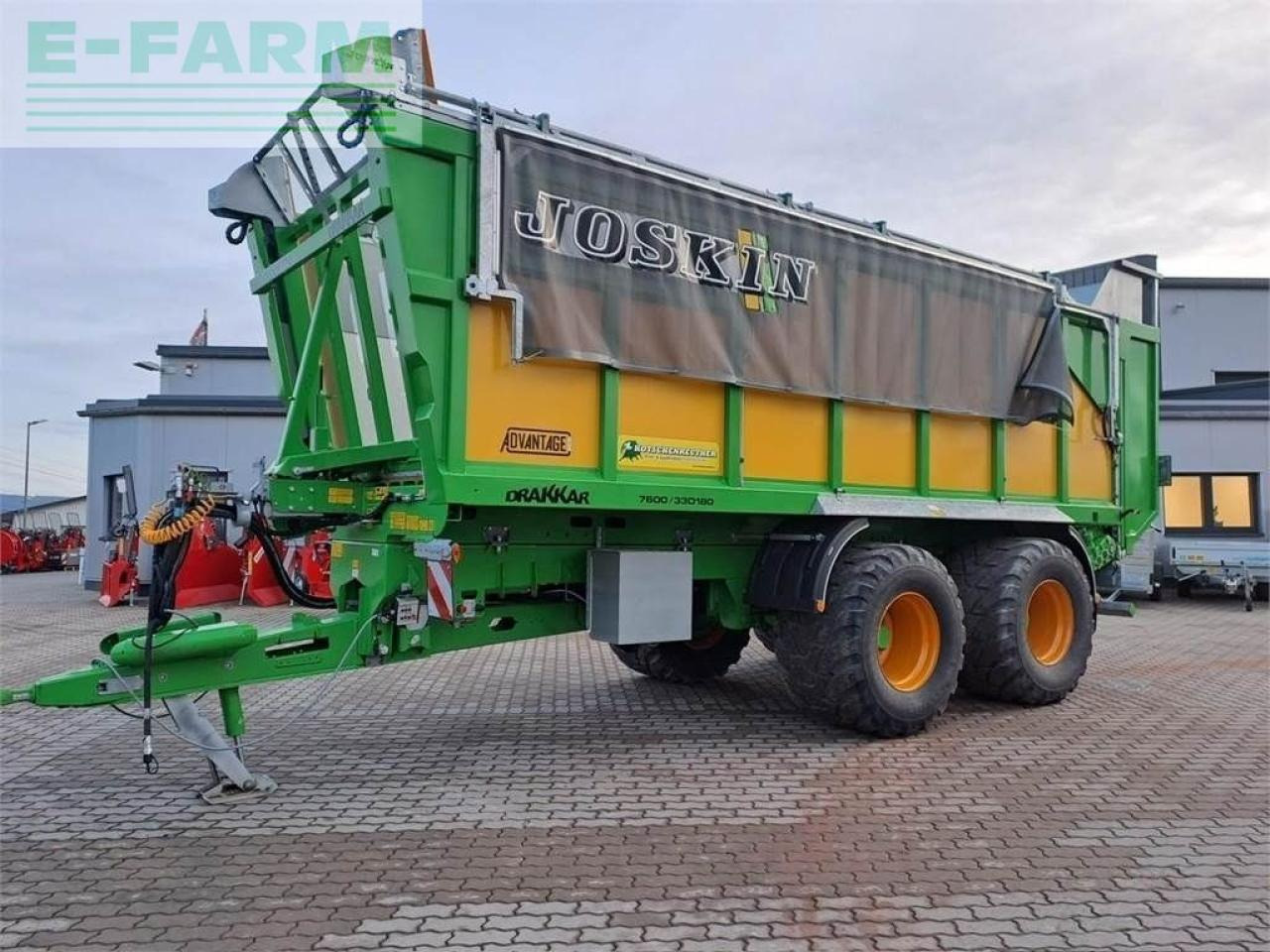 Joskin drakkar 7600/33d180 - Traktorvagn: bild 1 Joskin drakkar 7600/33d180 - Traktorvagn: bild 1