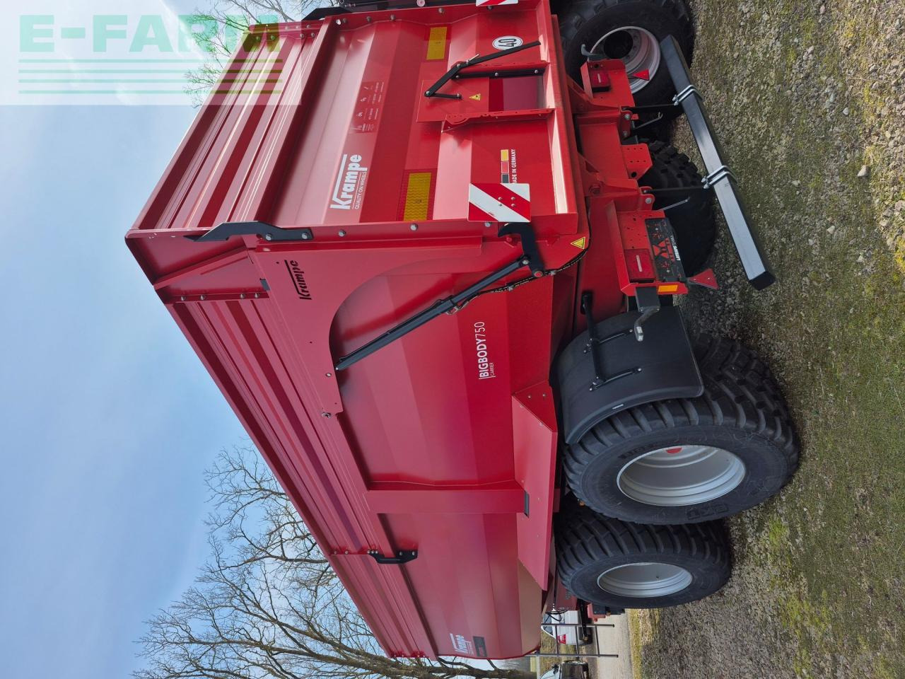Krampe BIG BODY 750 - Tippvagn för lantbruk: bild 3 Krampe BIG BODY 750 - Tippvagn för lantbruk: bild 3