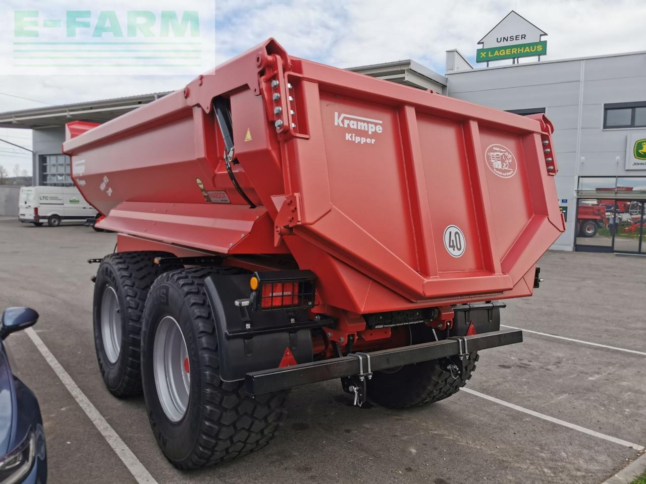 Krampe HP 20 Carrier - Tippvagn för lantbruk: bild 5 Krampe HP 20 Carrier - Tippvagn för lantbruk: bild 5