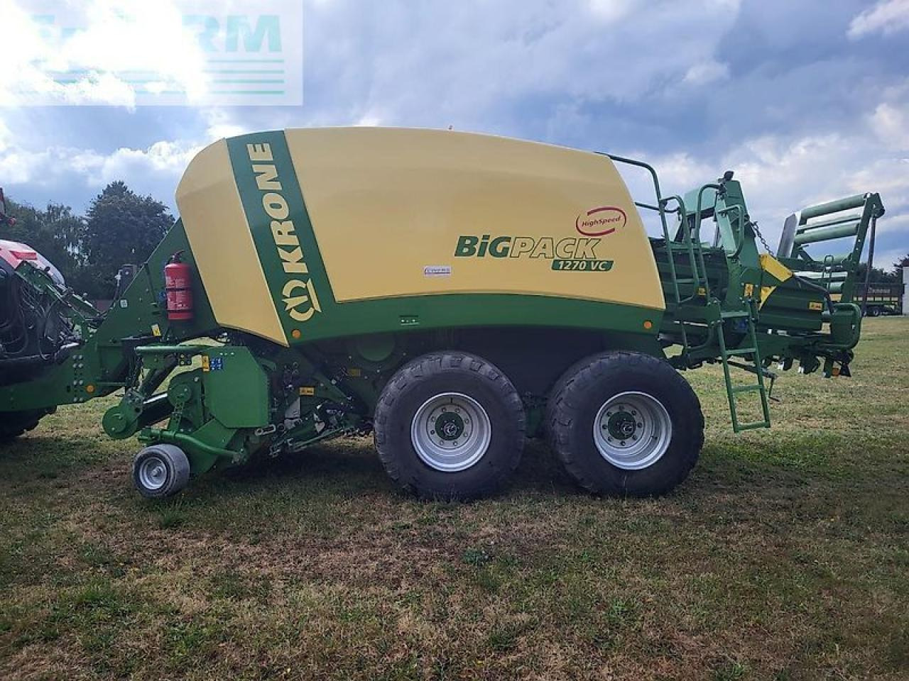 Krone big pack 1270 hs vc - Fyrkantspress: bild 2 Krone big pack 1270 hs vc - Fyrkantspress: bild 2