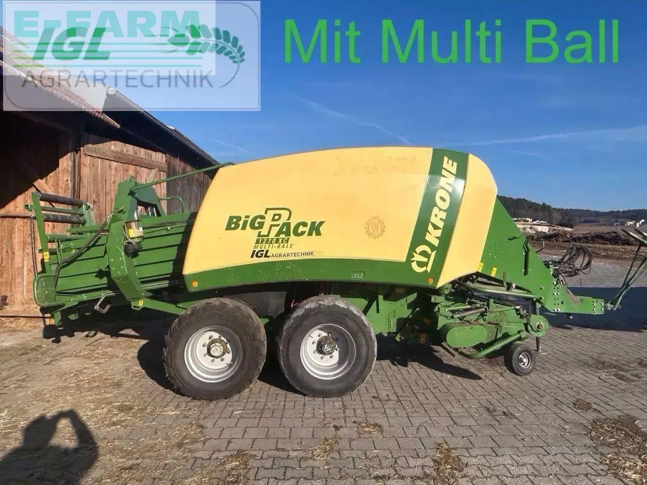 Krone big pack 1270 xc multi bale - Fyrkantspress: bild 1 Krone big pack 1270 xc multi bale - Fyrkantspress: bild 1