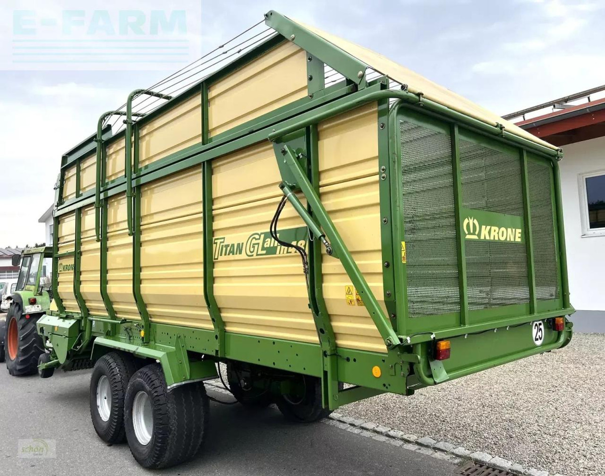 Krone titan 6/48 gl all in - ein großer schwingen-ladewagen mit druckluftbremse - Ensilagevagn: bild 4 Krone titan 6/48 gl all in - ein großer schwingen-ladewagen mit druckluftbremse - Ensilagevagn: bild 4