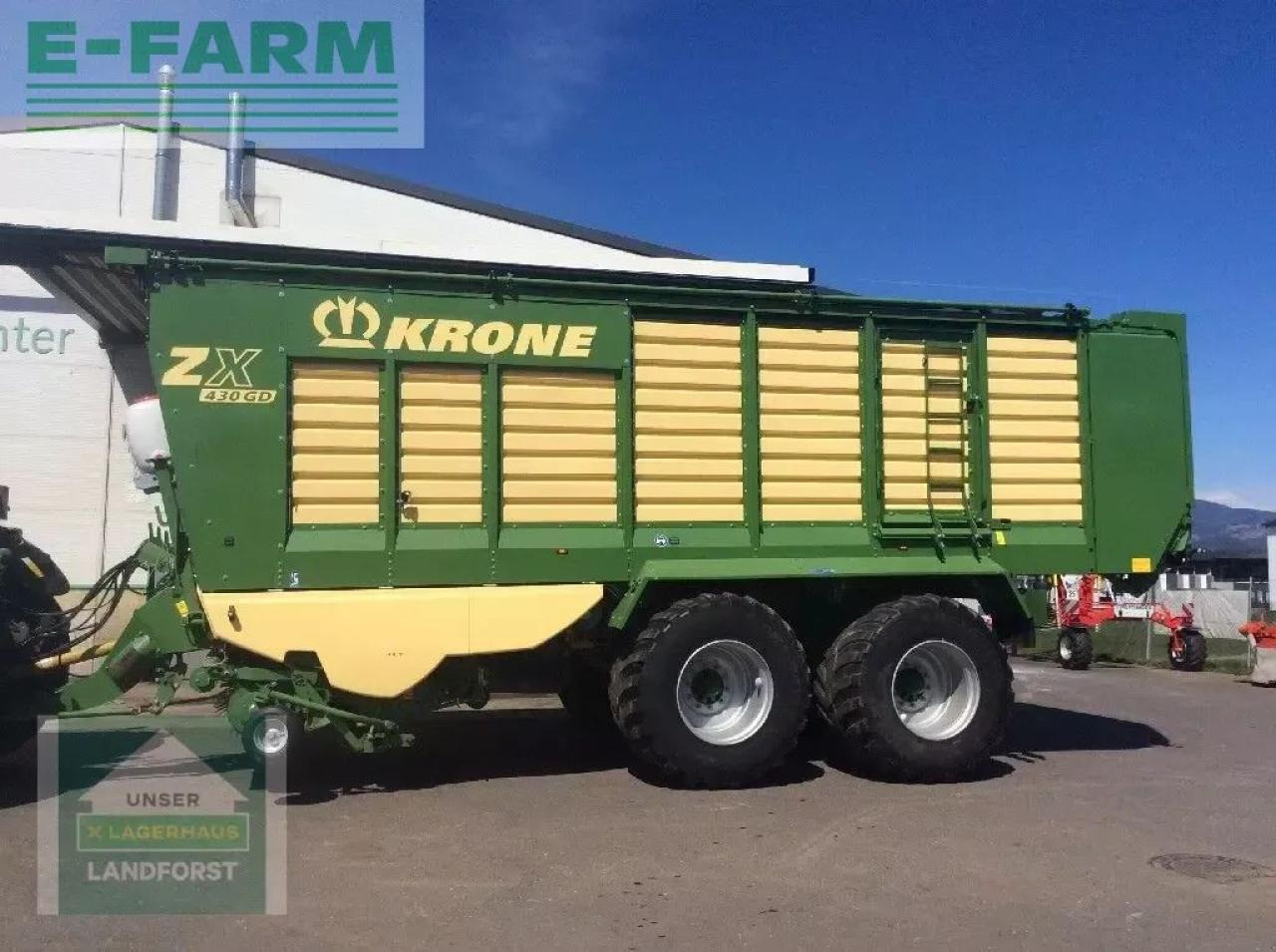 Krone zx 430 gd - Ensilagevagn: bild 2 Krone zx 430 gd - Ensilagevagn: bild 2