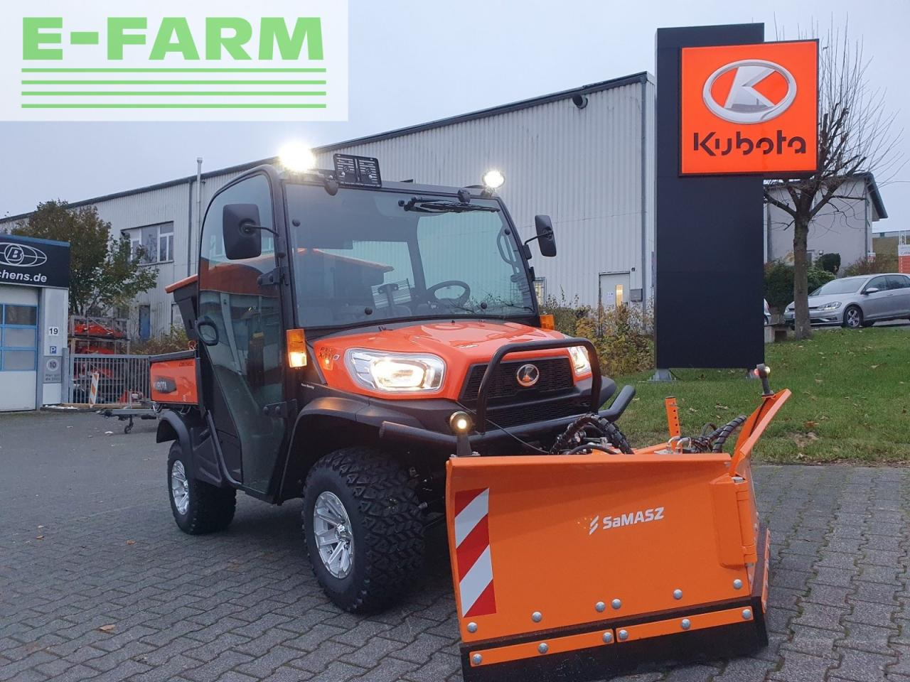 Kubota rtvx-1110 winterdienstpaket - Plogbil: bild 2 Kubota rtvx-1110 winterdienstpaket - Plogbil: bild 2