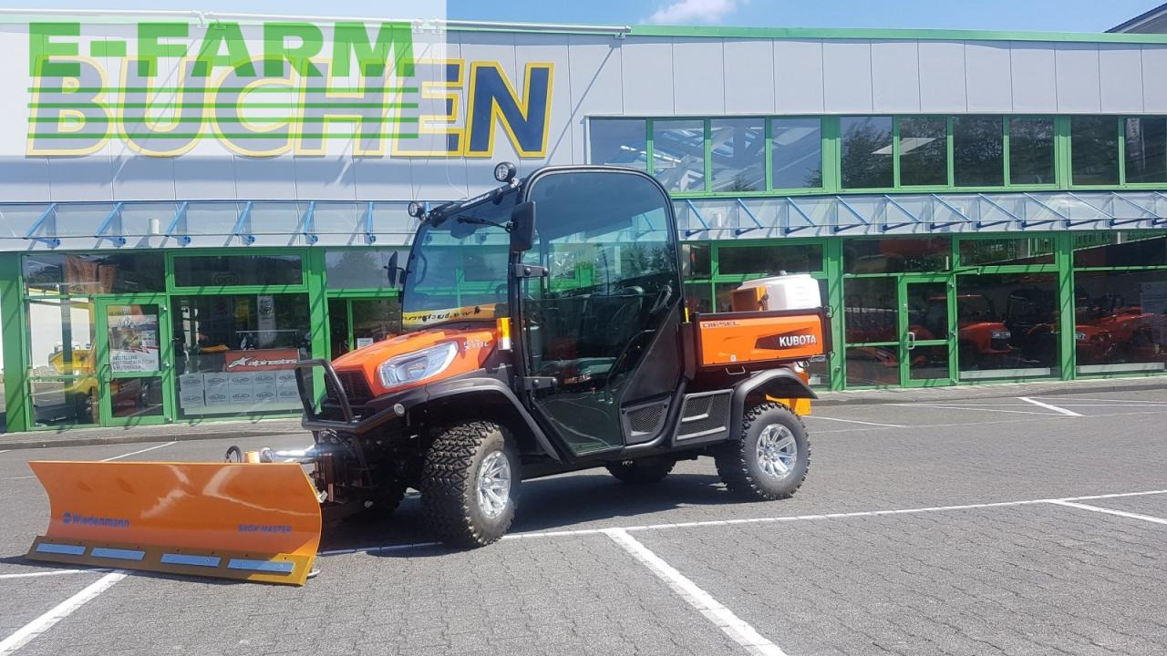 Kubota rtvx-1110 winterdienstpaket - Plogbil: bild 4 Kubota rtvx-1110 winterdienstpaket - Plogbil: bild 4