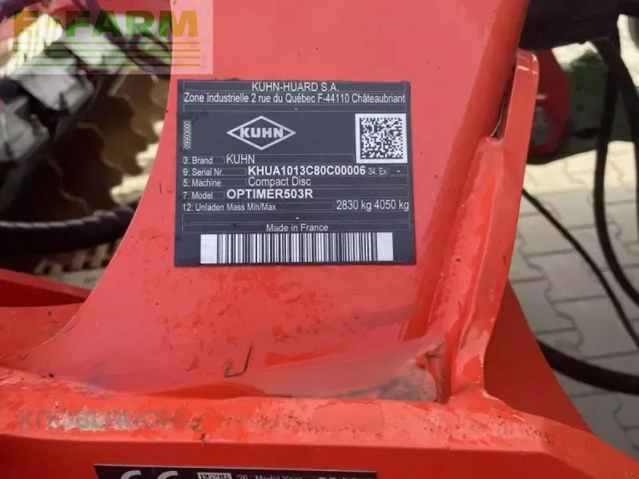 Kuhn optimer + 503r - Tallriksredskap: bild 5 Kuhn optimer + 503r - Tallriksredskap: bild 5