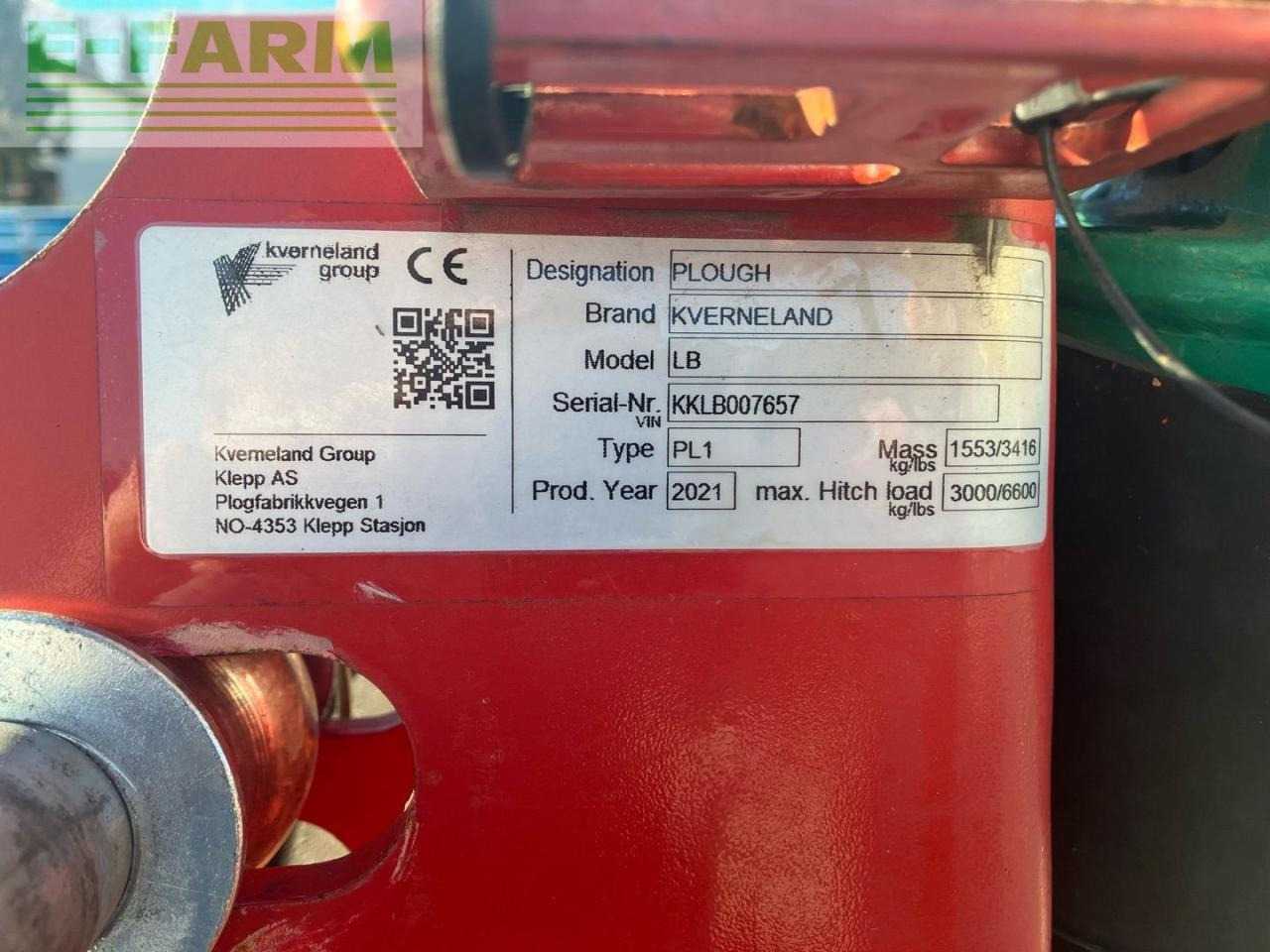 Kverneland LB 100/200 - Plog: bild 4 Kverneland LB 100/200 - Plog: bild 4