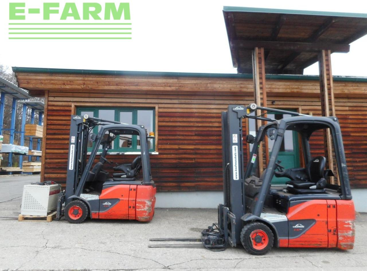 Linde 2 stk e16c-02 evo triplex 4,62 meter !! - Motviktstruck: bild 1 Linde 2 stk e16c-02 evo triplex 4,62 meter !! - Motviktstruck: bild 1