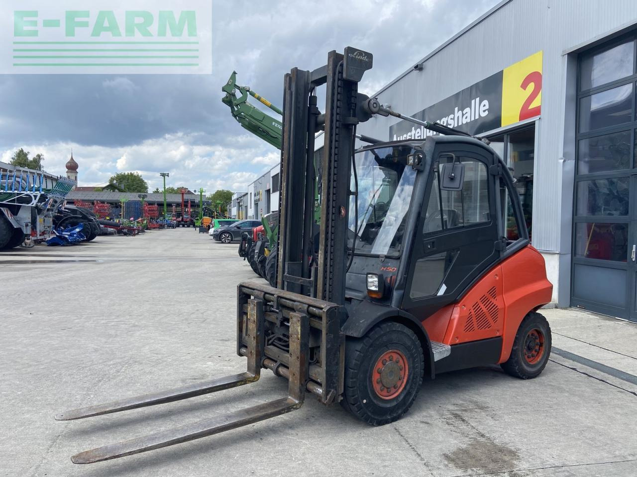 Linde h50 - dieselstapler - Motviktstruck: bild 1 Linde h50 - dieselstapler - Motviktstruck: bild 1