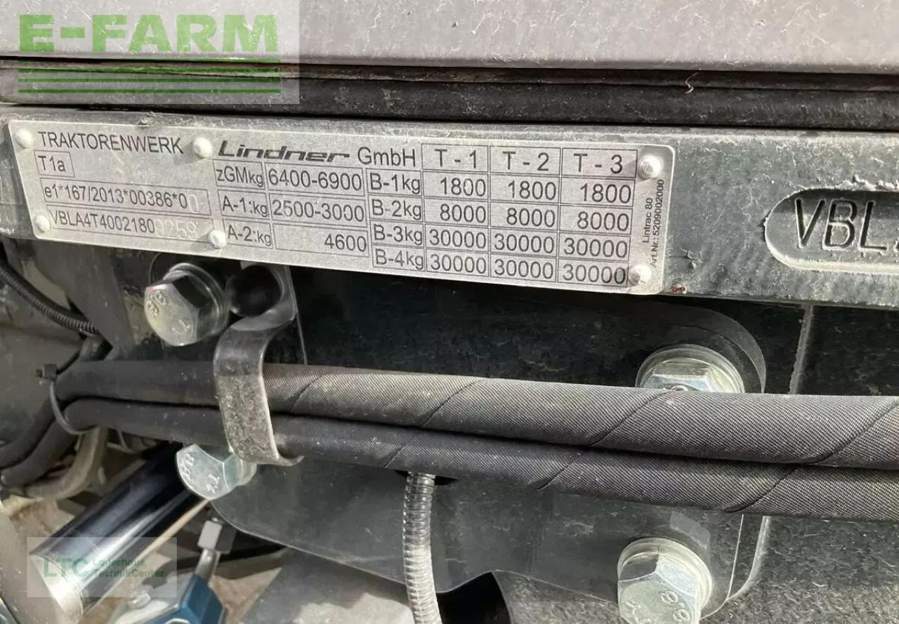 Traktor Lindner lintrac 80: bild 20