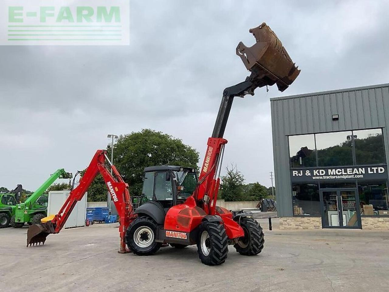 Teleskoplastar Manitou manihoe mlb 625t telehandler/digger(st23773): bild 11