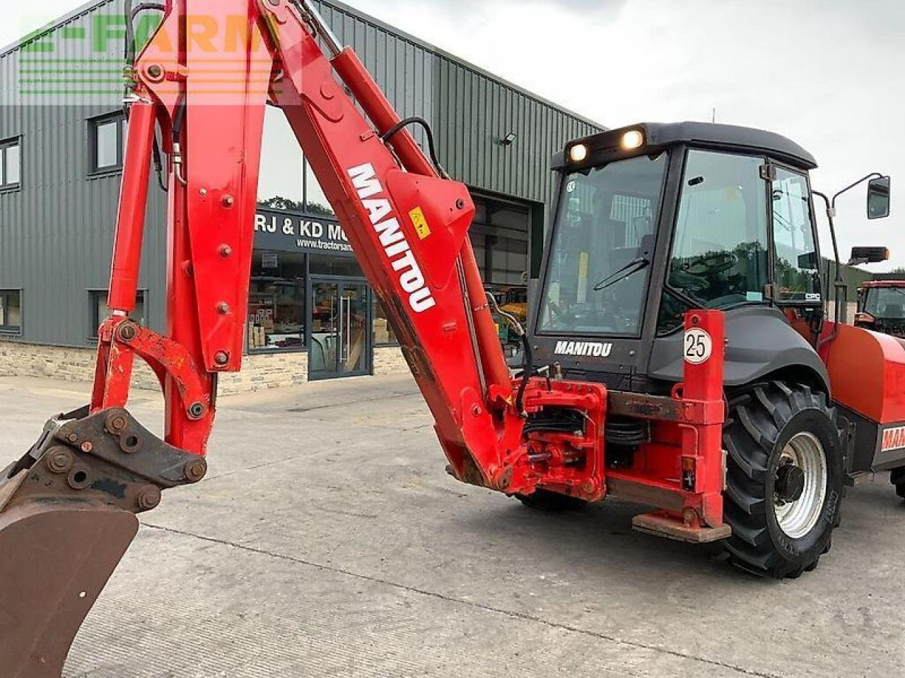 Teleskoplastar Manitou manihoe mlb 625t telehandler/digger(st23773): bild 21