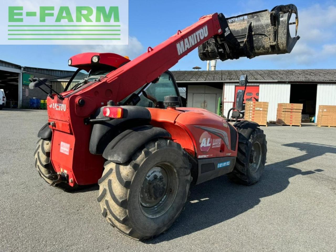 Manitou mlt 735 120 ps - Teleskoplastar: bild 3 Manitou mlt 735 120 ps - Teleskoplastar: bild 3