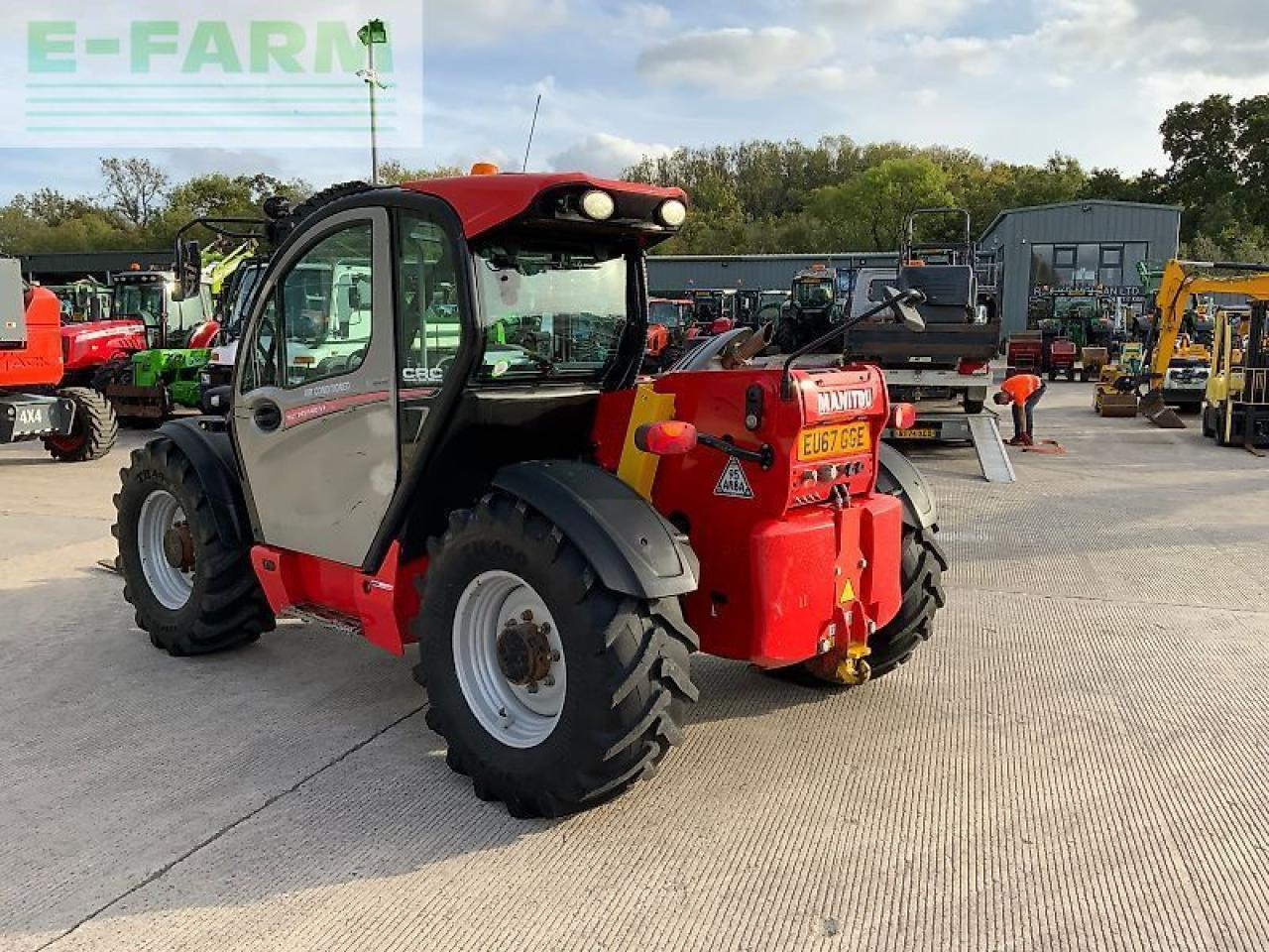 Manitou mlt 741-140v plus elite telehandler (st24357) - Teleskoplastar: bild 5 Manitou mlt 741-140v plus elite telehandler (st24357) - Teleskoplastar: bild 5