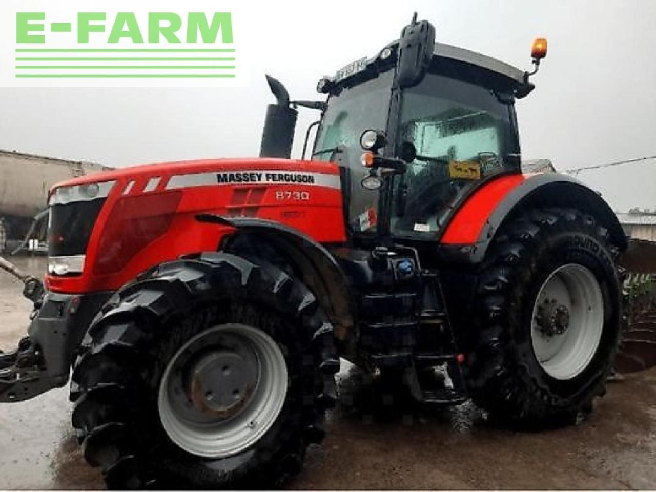 Massey Ferguson 8730 dyna vt - Traktor: bild 1 Massey Ferguson 8730 dyna vt - Traktor: bild 1