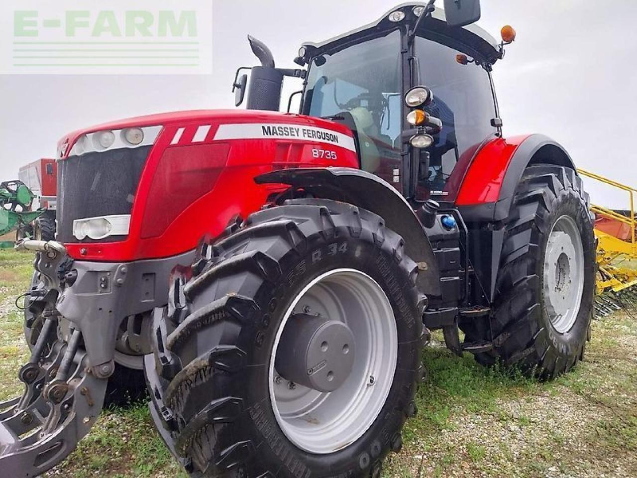 Massey Ferguson 8735 dvt - Traktor: bild 1 Massey Ferguson 8735 dvt - Traktor: bild 1