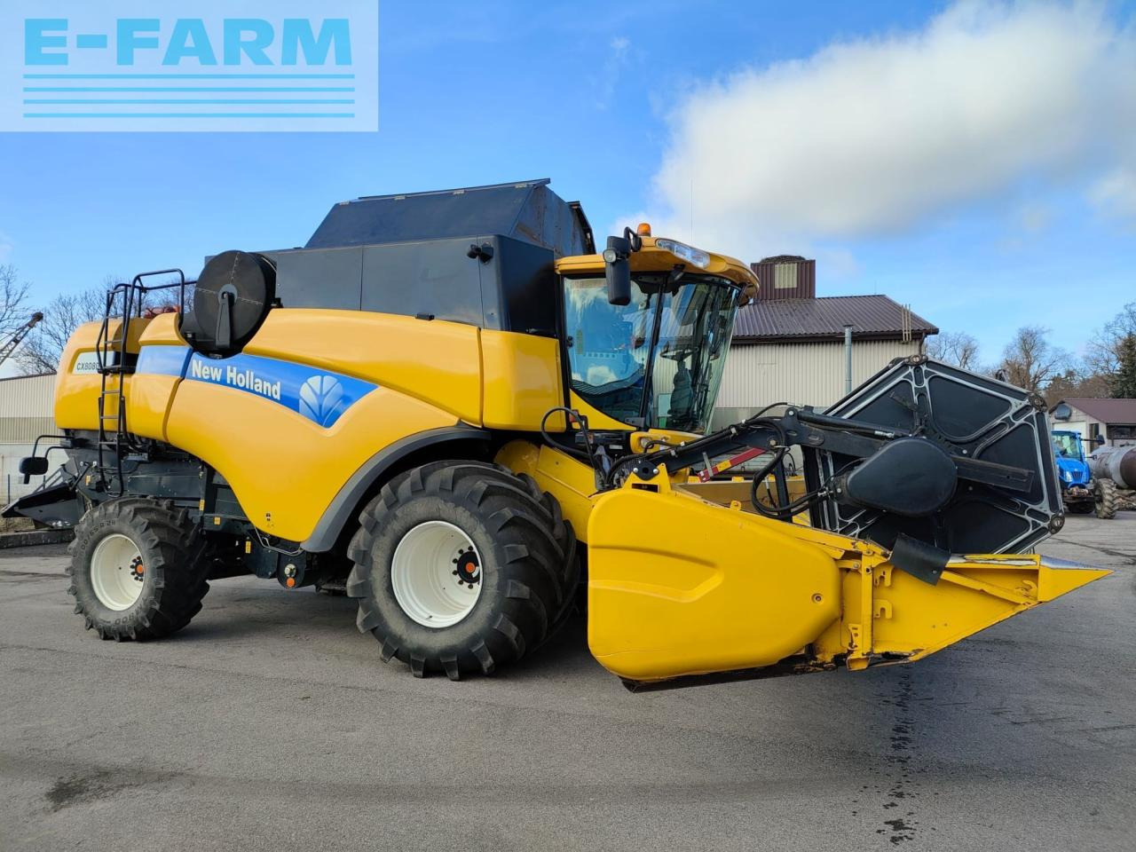 New Holland CX8080 - Skördetröska: bild 1 New Holland CX8080 - Skördetröska: bild 1