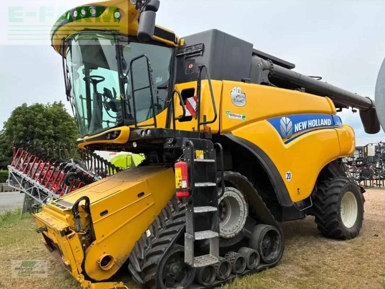 New Holland cr 8.80 - Skördetröska: bild 1 New Holland cr 8.80 - Skördetröska: bild 1