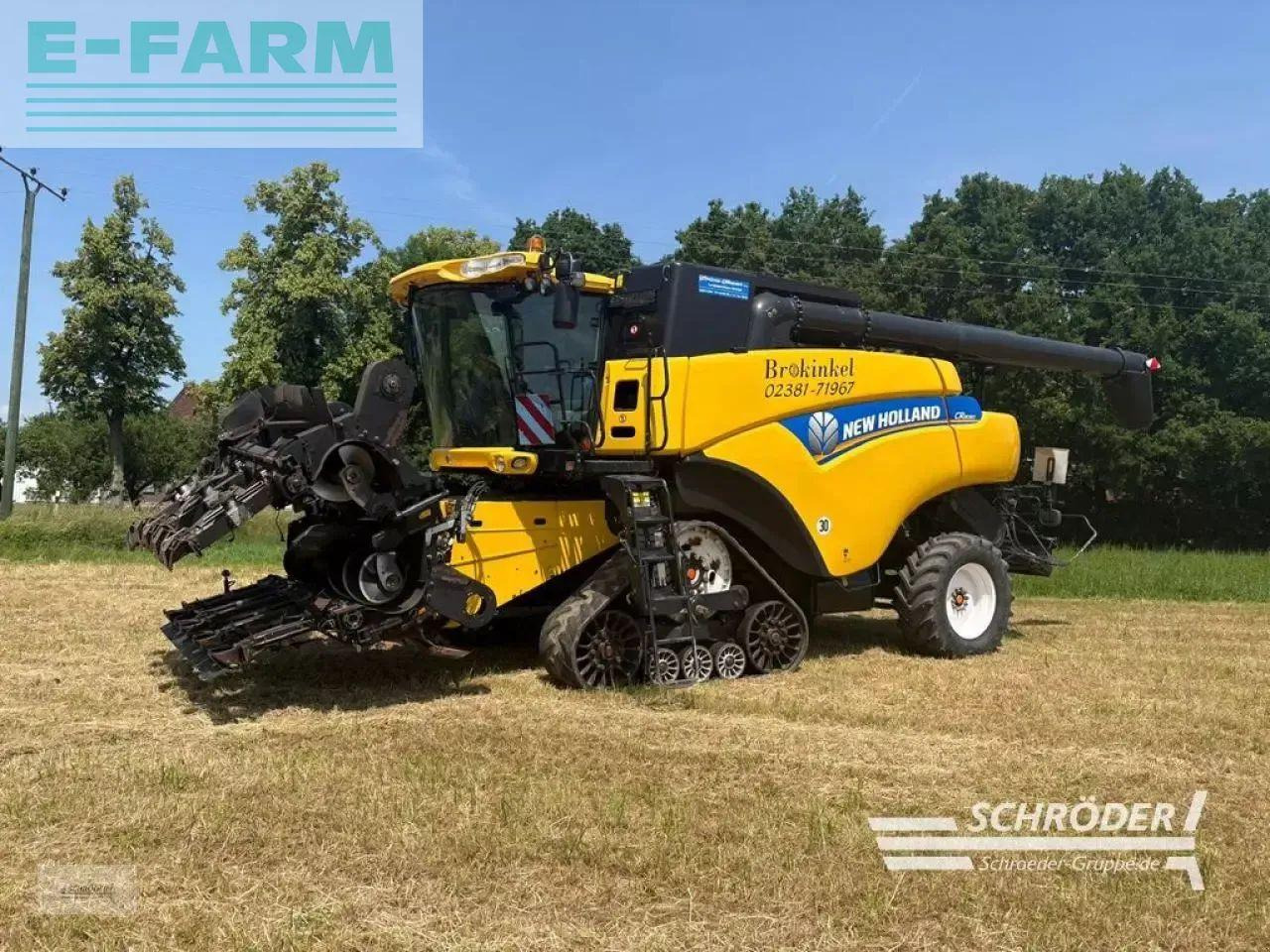 New Holland cr 8080 + schneidwerk 9,15m vario - Skördetröska: bild 5 New Holland cr 8080 + schneidwerk 9,15m vario - Skördetröska: bild 5
