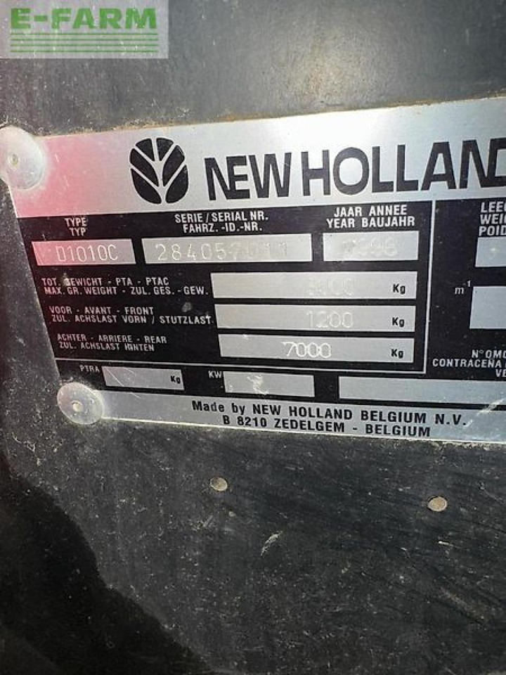 New Holland d1010 - Fyrkantspress: bild 5 New Holland d1010 - Fyrkantspress: bild 5