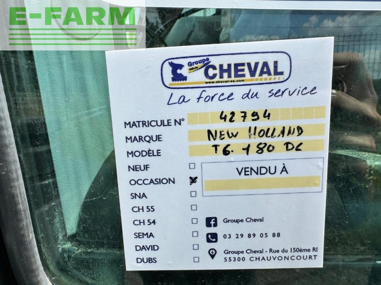 New Holland t6.180dct - Traktor: bild 5 New Holland t6.180dct - Traktor: bild 5