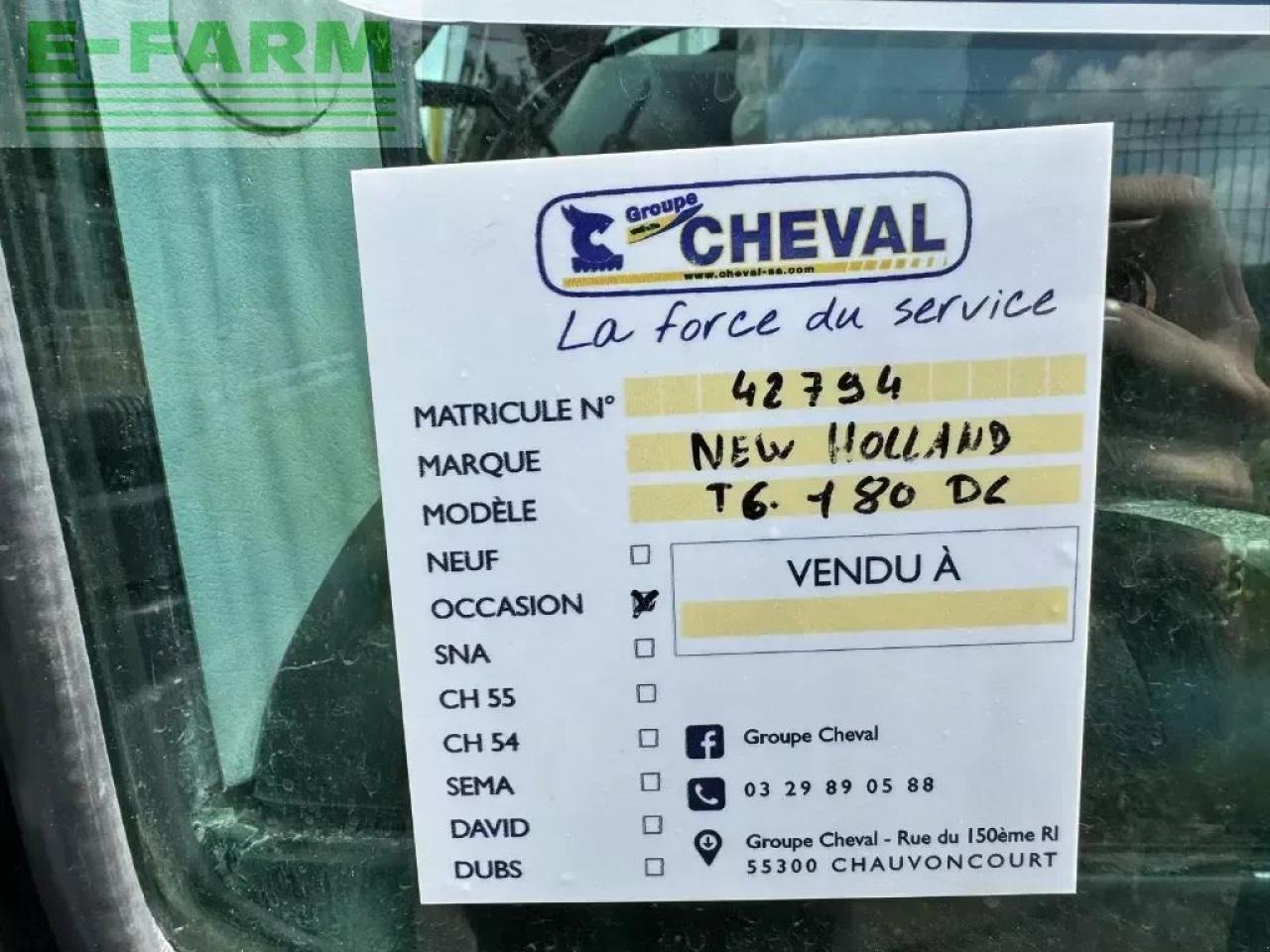 New Holland t6.180dct - Traktor: bild 5 New Holland t6.180dct - Traktor: bild 5