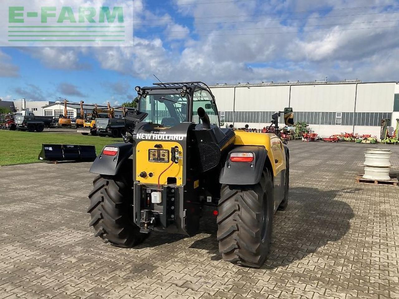 New Holland th6.36 t4b-133 hp - Teleskoplastar: bild 5 New Holland th6.36 t4b-133 hp - Teleskoplastar: bild 5