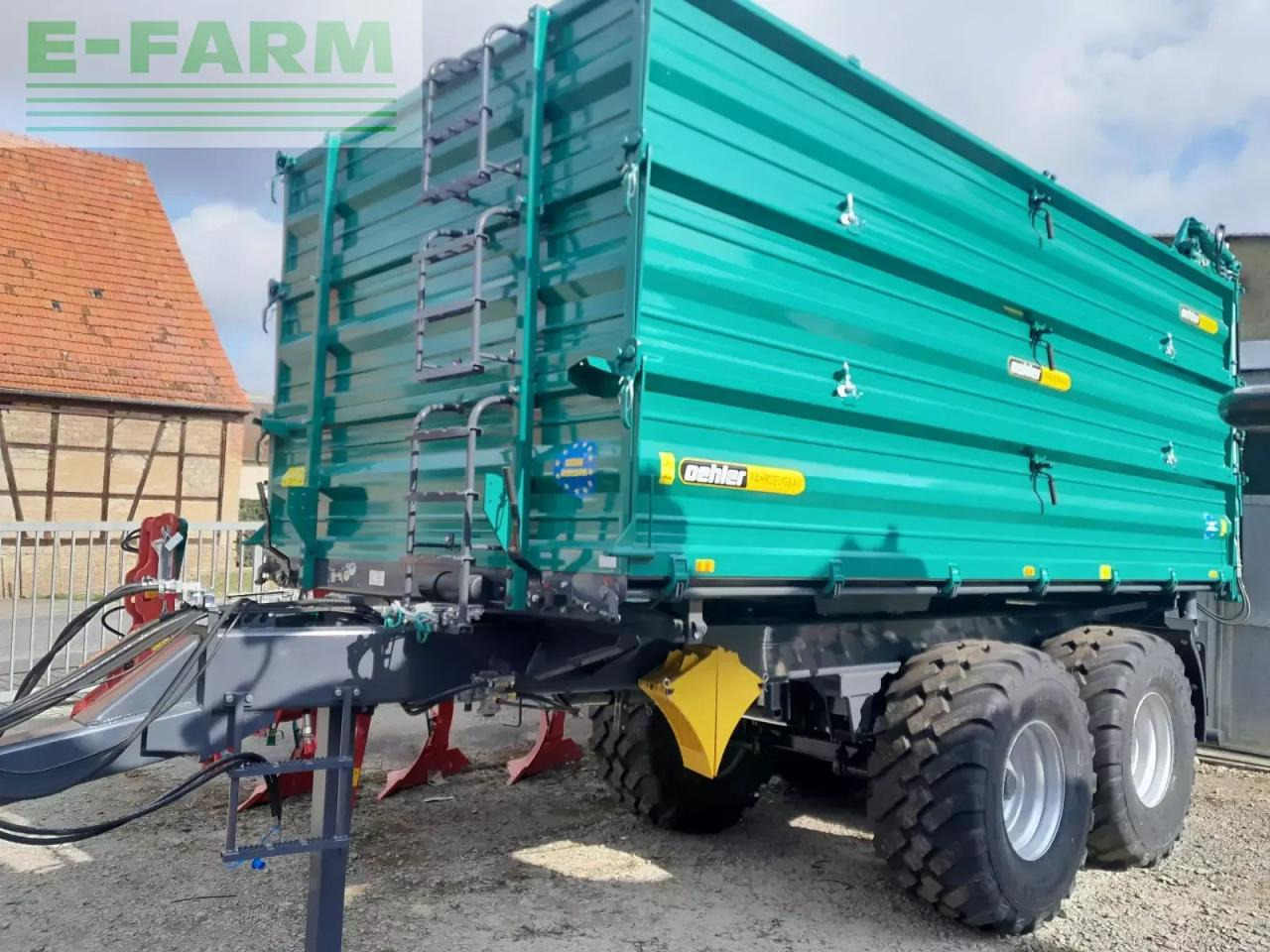 Oehler tdk 160 - Tippvagn för lantbruk: bild 2 Oehler tdk 160 - Tippvagn för lantbruk: bild 2