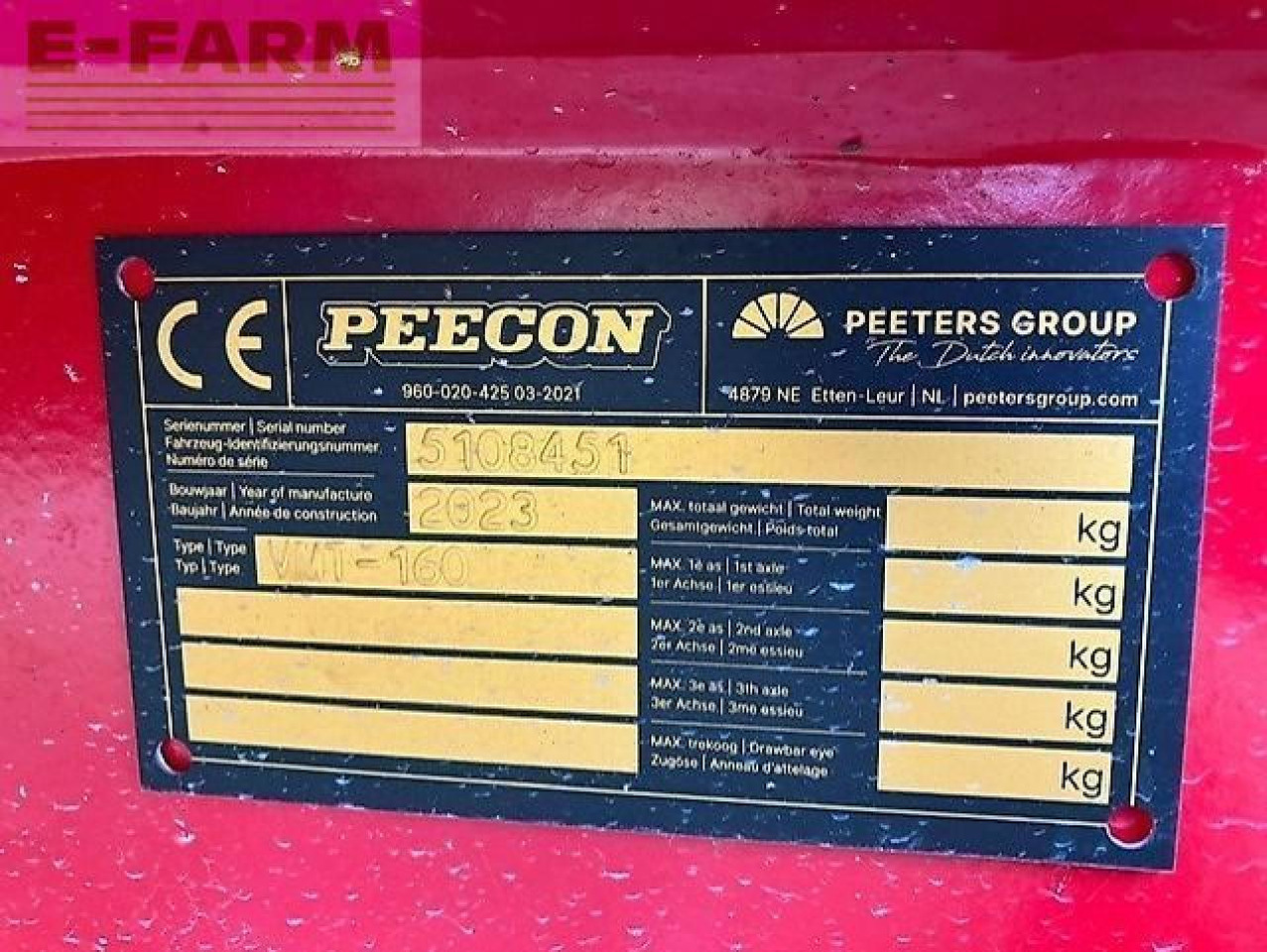 Peecon biga 18 topliner - Utrustning för uppfödnings: bild 3 Peecon biga 18 topliner - Utrustning för uppfödnings: bild 3
