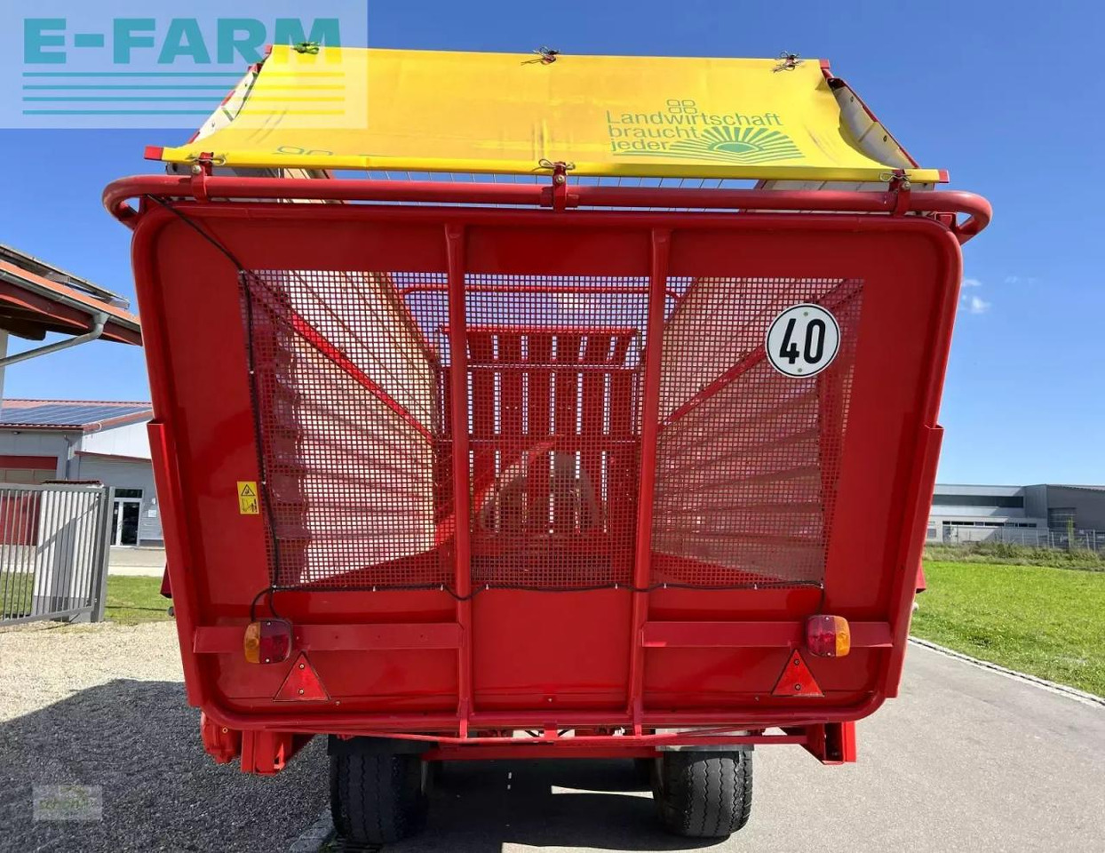 Pöttinger europrofi 2 - im topzustand - mit befüllautomatik und druckluft - Ensilagevagn: bild 5 Pöttinger europrofi 2 - im topzustand - mit befüllautomatik und druckluft - Ensilagevagn: bild 5