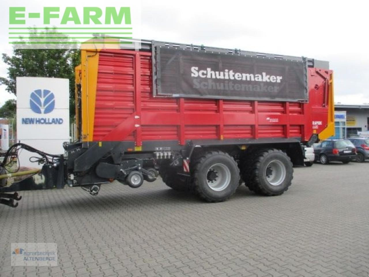Schuitemaker SR Holland rapide 6600 w - Ensilagevagn: bild 1 Schuitemaker SR Holland rapide 6600 w - Ensilagevagn: bild 1