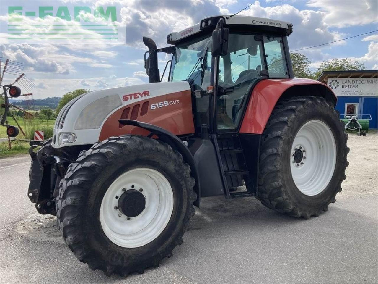 Steyr 6155 cvt komfort - Traktor: bild 2 Steyr 6155 cvt komfort - Traktor: bild 2