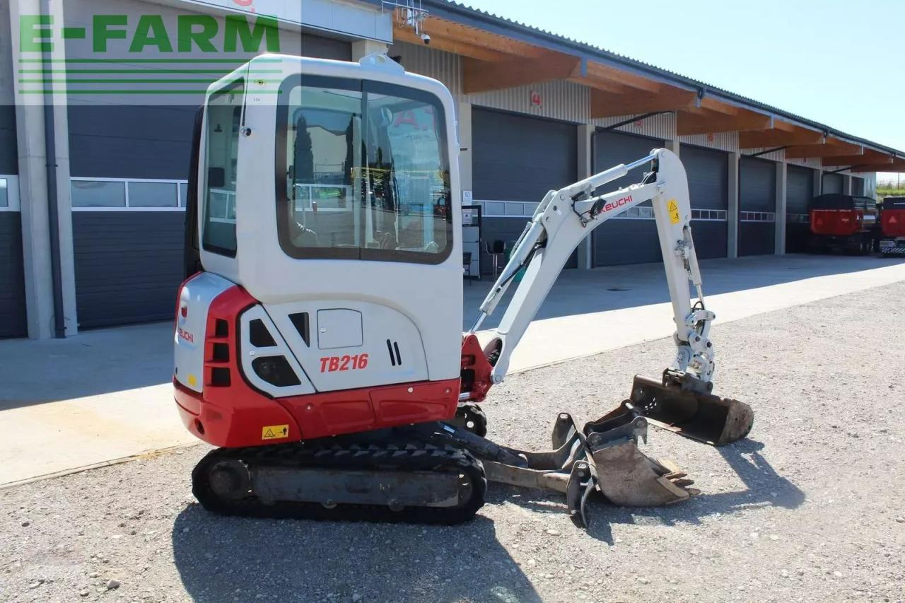 Takeuchi minibagger tb 216 mit powertilt - Minigrävmaskin: bild 5 Takeuchi minibagger tb 216 mit powertilt - Minigrävmaskin: bild 5