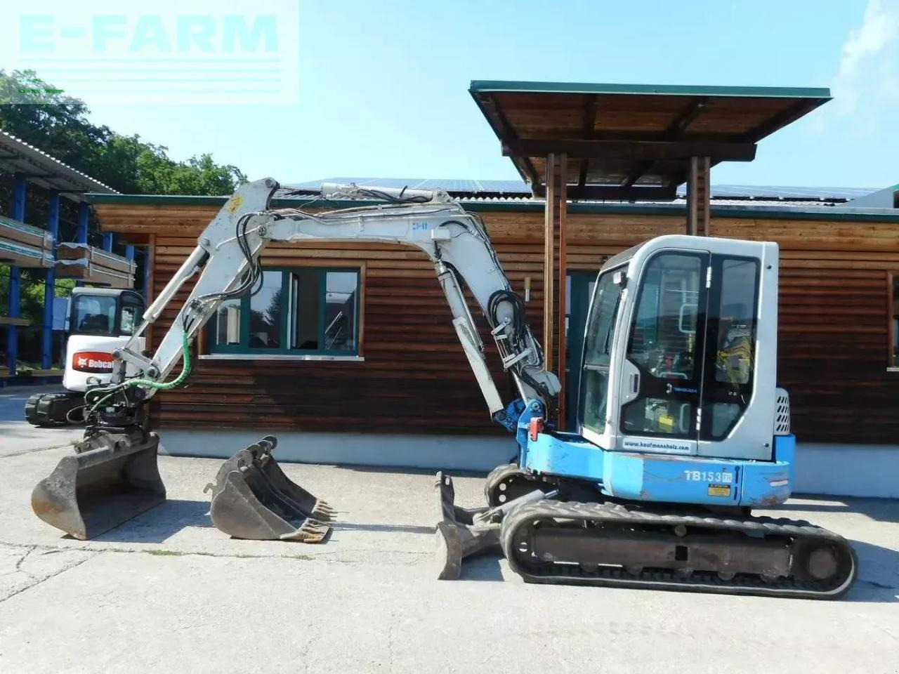 Takeuchi tb 153fr ( 5.650kg ) rototilt +ähnlich powertilt - Minigrävmaskin: bild 1 Takeuchi tb 153fr ( 5.650kg ) rototilt +ähnlich powertilt - Minigrävmaskin: bild 1