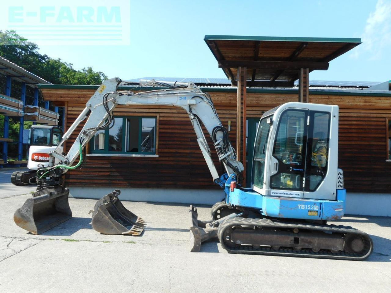 Takeuchi tb 153fr ( 5.650kg ) rototilt +ähnlich powertilt - Minigrävmaskin: bild 1 Takeuchi tb 153fr ( 5.650kg ) rototilt +ähnlich powertilt - Minigrävmaskin: bild 1