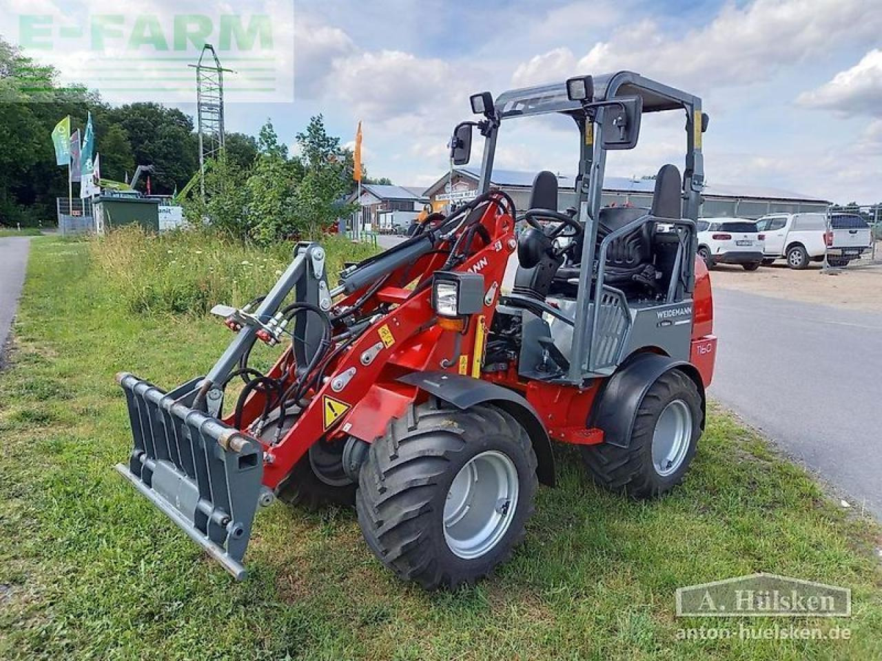 Weidemann 1160 (mit euro-aufnahme & straßenzulassung) - Minigrävmaskin: bild 1 Weidemann 1160 (mit euro-aufnahme & straßenzulassung) - Minigrävmaskin: bild 1